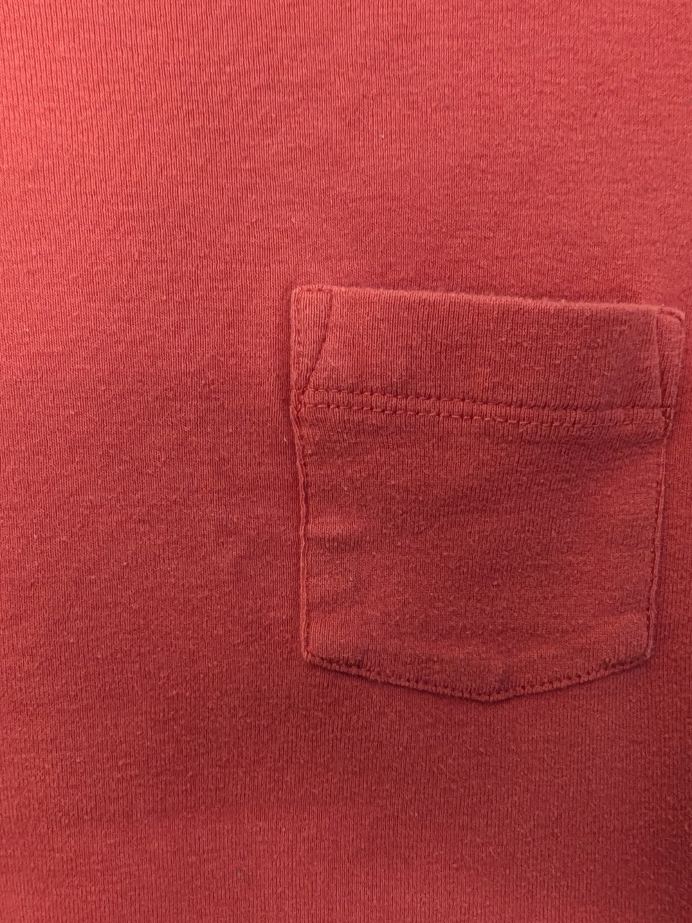 BCBG Short Sleeve Pocket Crop Top - Coral - Picture 2 of 7